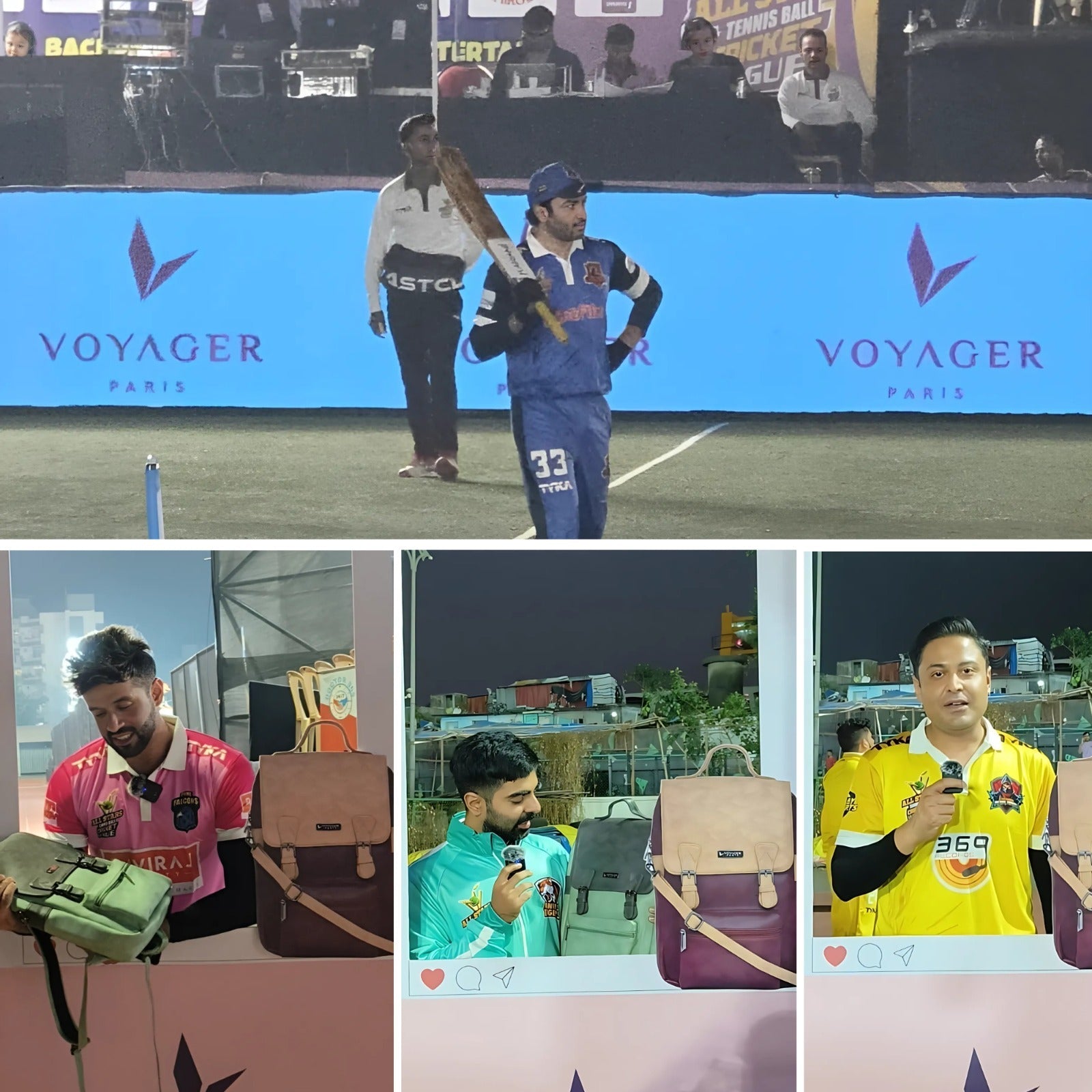 Voyager Paris at All Stars Tennis Ball Cricket League