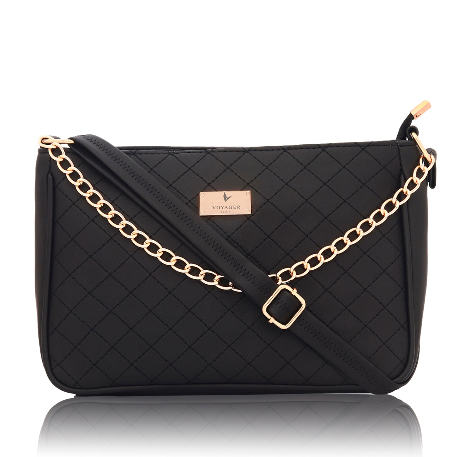 VOYAGER PARIS JULIETTE STYLISH SLING BAGS Black