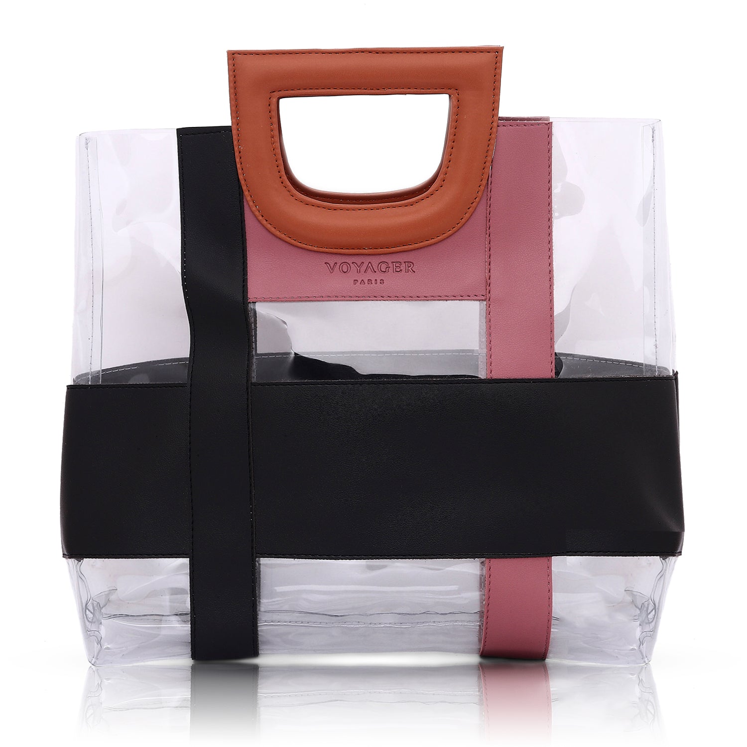 VOYAGER PARIS ELLA TOTE HANDBAG Black