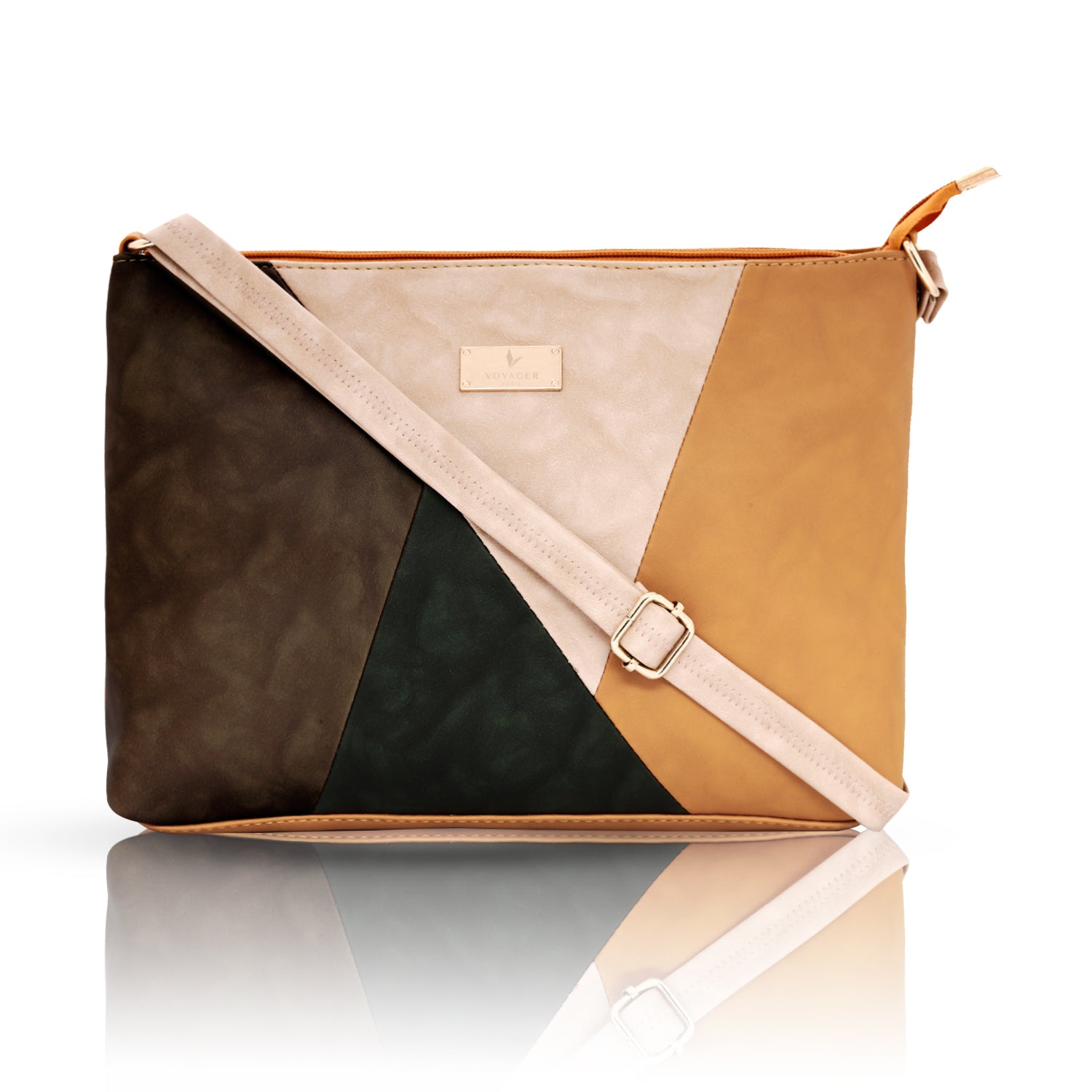VOYAGER PARIS VALERIE STYLISH SLING BAG Yellow