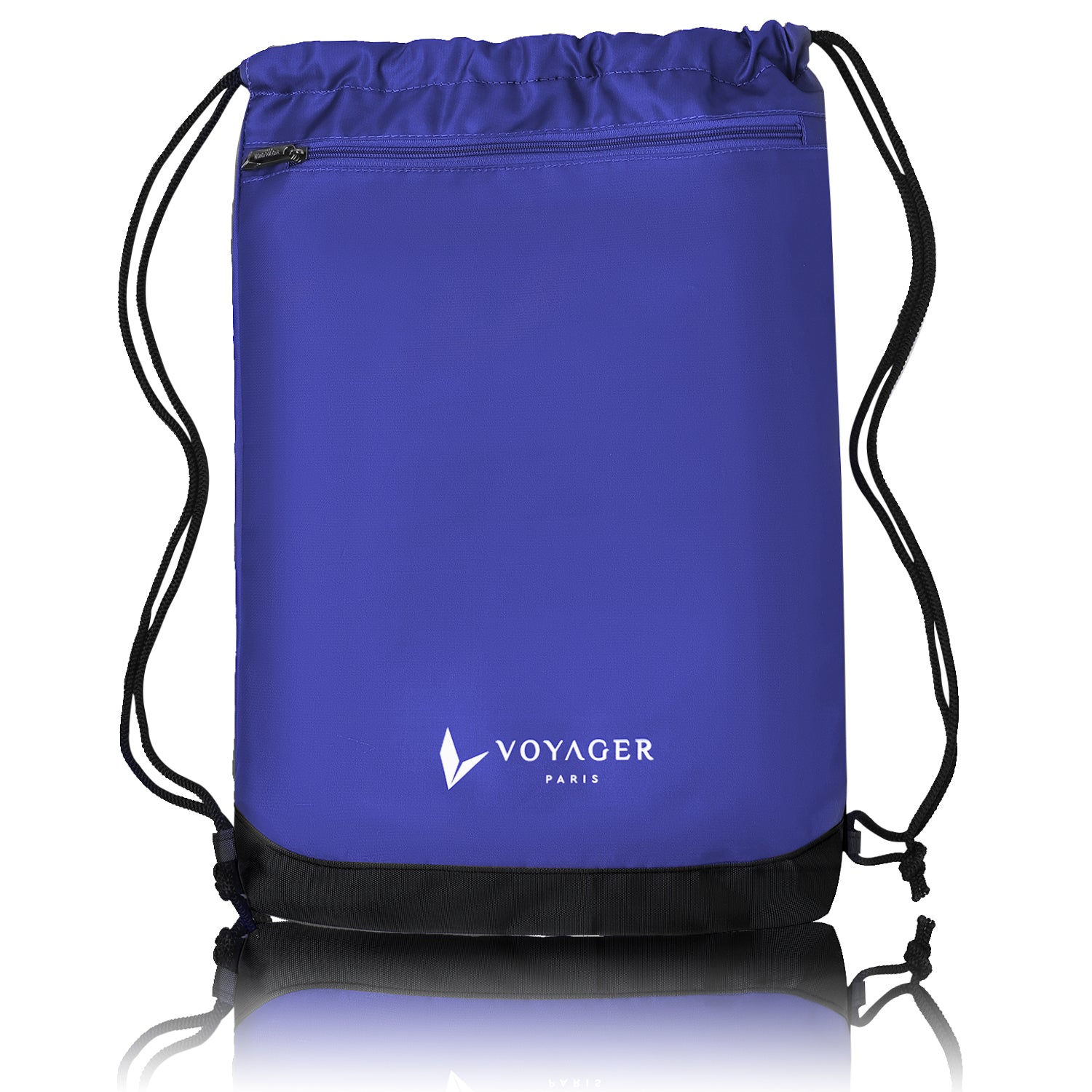 VOYAGER PARIS Cordon Drawstring Bag Blue