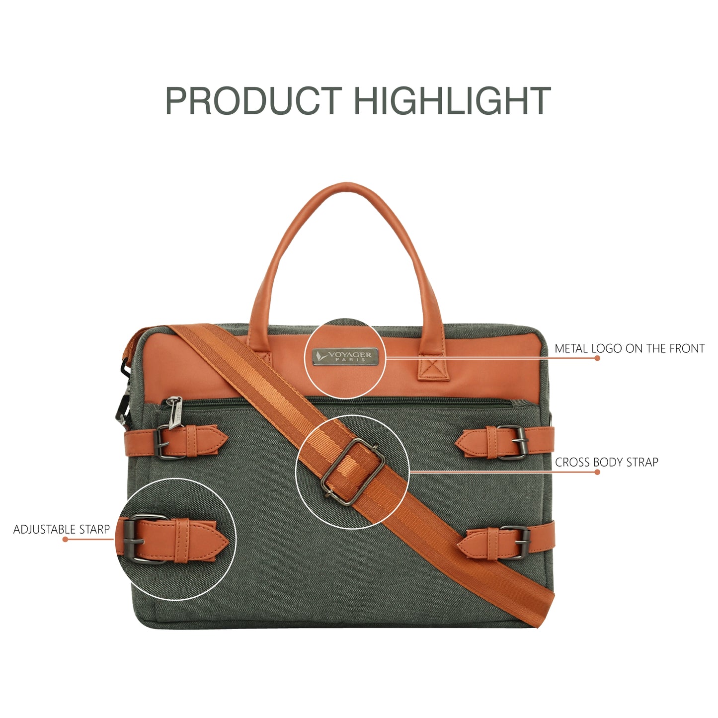 VOYAGER PARIS THEO LAPTOP BAG