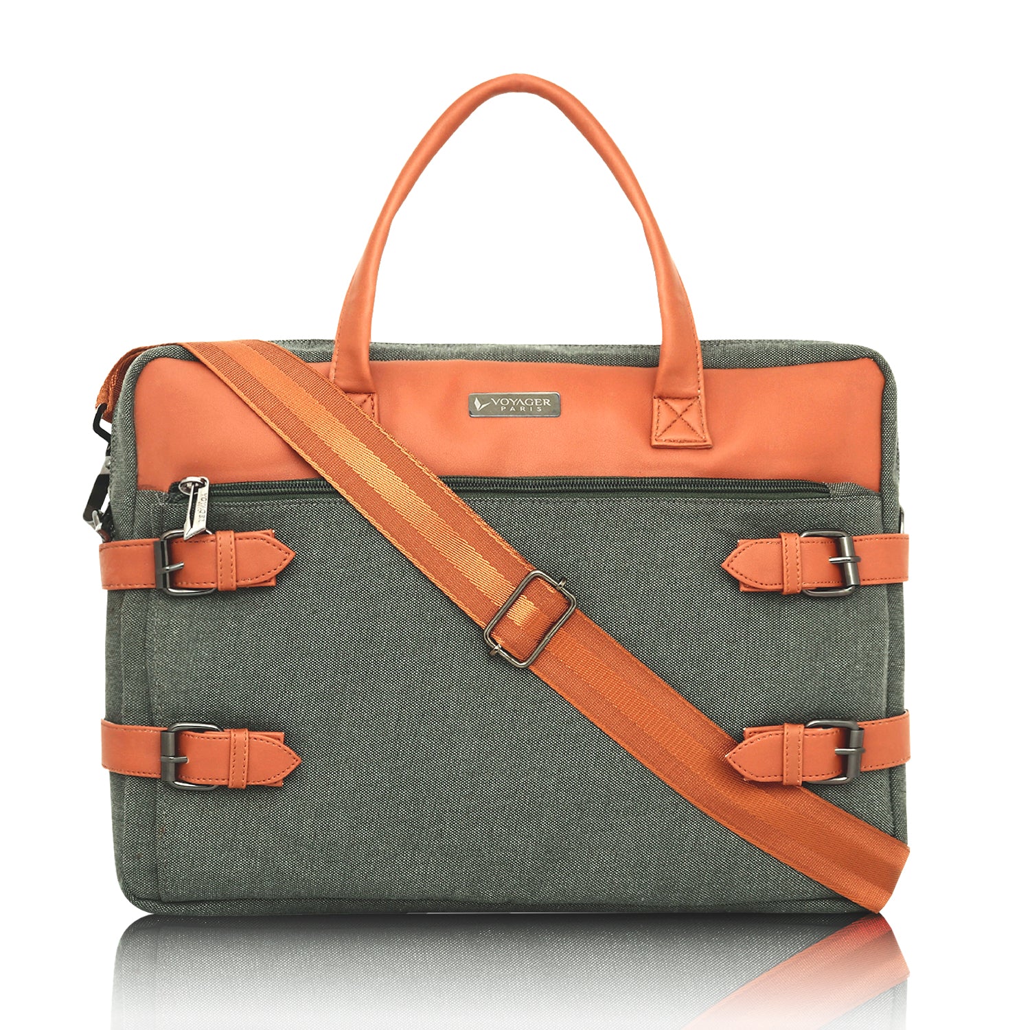 VOYAGER PARIS THEO LAPTOP BAG Grey